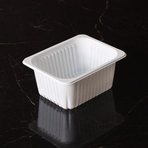 PP실링용기 JH 12157 화이트 100개-소분 일회용 배달 플라스틱 포장 식품