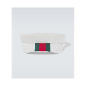 구찌 Web Stripe GG Canvas 바이저 P01174463