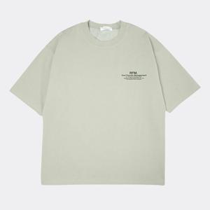 남자 분또 RFM 라운드 반팔 티셔츠 RB-TSH-Q012-카키