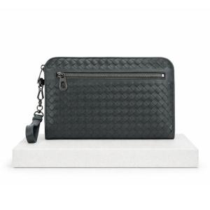 남성 보테가 베네타 도큐먼트 케이스 클러치백 블랙 493190V46511000