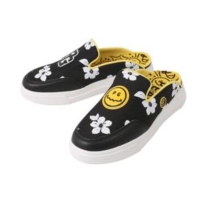 파리게이츠골프화 PQS 521E1SE202_BK 여성 스마일 플로럴 논스파이크 뮬