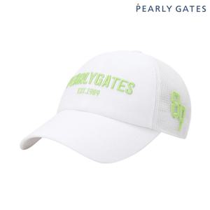 파리게이츠  남성 로고 자수 백 메쉬 볼캡 511F2CP046 BJ