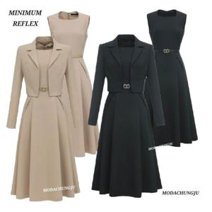 [미니멈]MD 클래식 자켓 셋업 원피스  MD MYBAWO3240_CJ