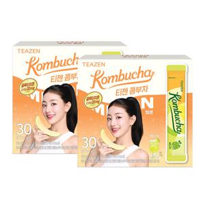 [2026 신상] 티젠 콤부차 멜론 30스틱X2박스
