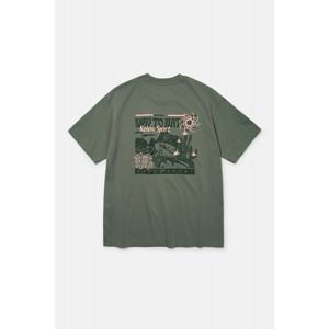 [25SS] [코오롱스포츠]남녀공용 빈티지 그래픽 반팔 라운드 티셔츠 TLTCM25609LKH