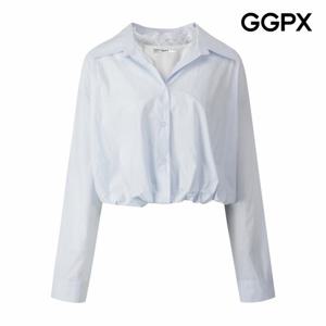 [GGPX] 레이스 레이어드형 볼륨 블라우스 (GQ3SH018F)