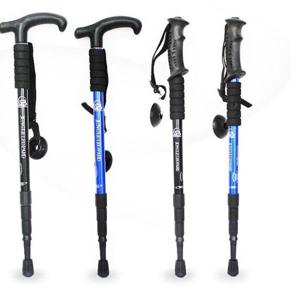 등산용지팡이 일자형 티자형 등산스틱 4단스틱 등산용 스틱 지팡이