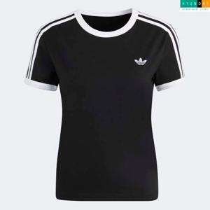 아디다스 현대백화점 [Women] 3-스트라이프 슬림 티셔츠 KD7980 인기반팔티 [현대백화점 쇼핑백 증정]