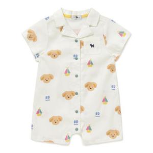 [블루독베이비]블루독썸머 셔츠 우주복 (46313-601-07)