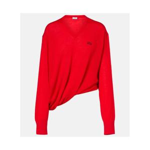 로에베 Double L 어시메트릭 울 스웨터 P01166356