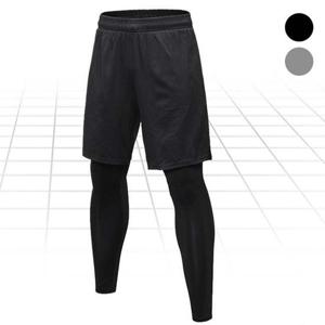 남성 반바지 일체형 스포츠 레깅스 OLC-2008 스포츠레깅스