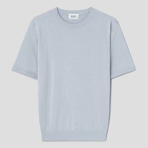 [갤럭시라이프스타일]2026 S/S 양말증정 6M 라운드 스웨터 - 라이트 그레이 GC6351S052