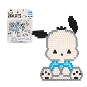 자유학기제 산리오 포차코 네모블럭 픽셀 디폼 나노 블럭 474pcs