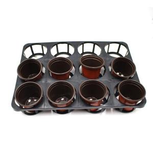 이색포트트레이 원형 화분트레이 12구