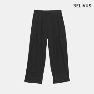 빌리버스 남성 핀턱 와이드 트레이닝 팬츠 BBNP035