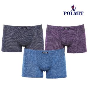 폴밋 PMT 368-1 국산 인견 남성 언더웨어 드로즈 팬티 3장세트