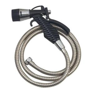 청소건 스프레이건 욕실 베란다 분사기 황동메탈호스2.0M세트