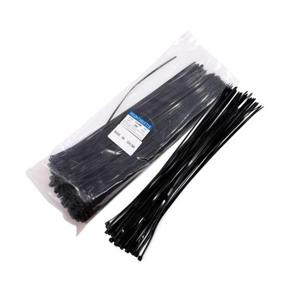 전기선정리 KP 케이블타이 블랙 (약250개입) 타이밴드 전선 배선정리 5x400mm