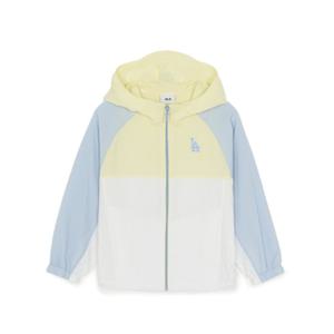 [엠엘비키즈] 아웃도어 컬러블럭 홑겹 아동 바람막이 (7AWJB0763-07YEL) 7AWJB0763YEL