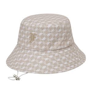 [팬텀] 여성 로고 패턴 버킷햇 221F1CP107_BG