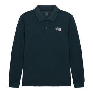 [노스페이스] NT7QS00C 남성 기본 쿨맥스 프라임 긴팔 폴로 카라 티셔츠 KR NT7QS00