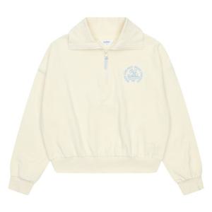 [에꼴리에]MARIO여아 자수 반집업 맨투맨 티셔츠 24A0755_CR