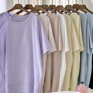 옆트임 반팔티 306K060S 라운드 언발 빅사이즈