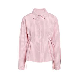 [제이제이 지고트]스트라이프 사이드 리본 블라우스 GS4N0BL491