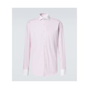 프라다 코튼 옥스포드 셔츠 P00958157