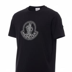 몽클레르 남성 빅 로고 반팔티셔츠 (8C00028 89A17 999 24S)