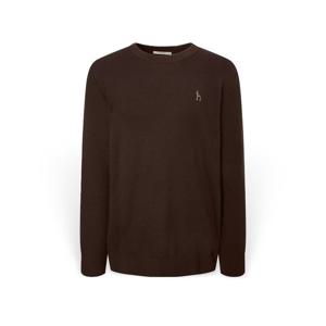 [헤지스 남성] 남성 울 솔리드 크루넥 니트 HZSW5D401W2 HZSW5D401