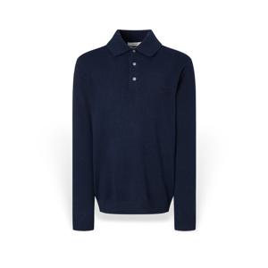 [헤지스 남성] 남성 캐시미어 솔리드 카라 니트 HZSW5D469N3 HZSW5D469