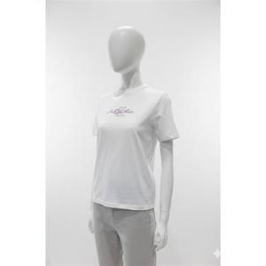 캘빈클라인 진 여성 레귤러핏 레터링 CK 로고 반팔 티셔츠47C840G-YAA 386888