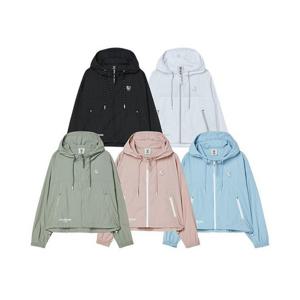 라이프워크바람막이 CQK LW242JP850 여성 실버라독 윈드 후드 자켓