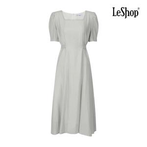 르샵  하객룩 스퀘어넥 쉬폰 원피스 (BQ4OP014A)