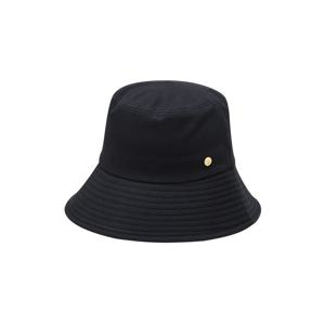 [헤지스]HIHE6F022N2_여성 네이비 로고장식 면혼방 버킷햇