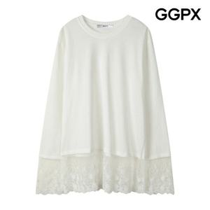 GGPX  레이스 포인트 긴팔 티셔츠 (GQ4TS029F)