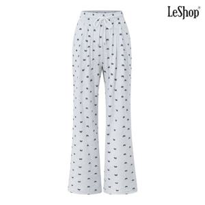 [르샵] 미니 리본 와이드 밴딩 팬츠 (DQ2TA003A)