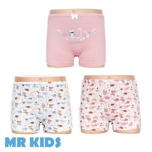 [물랑루즈] 데일리걸 여아드로즈(여아용3매입드로즈)