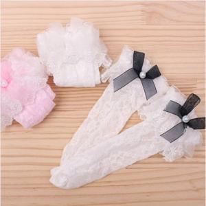 [키즈노리] 유아동 망사모자 레이스 양말