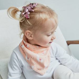 [엠케이] 줄무늬 라마 유아 스카프빕(0-4세) 203916