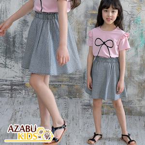 [아자브키즈] 안느 체크 스커트 여아스커트 패턴 치마