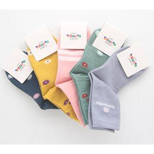 빅토 아동양말 중목(인따르시아 10) 5켤레랜덤