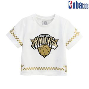 [NBA KIDS] 프린트 크롭티셔츠 (N182TS531P)