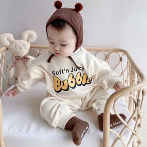 [엠케이] 버블 기모 유아 긴팔 우주복(66-90) 204504