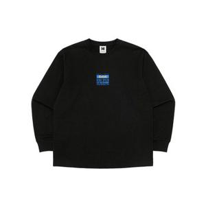 [코닥어패럴] 에센셜 스몰 워딩 긴팔티셔츠 BLACK