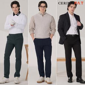 [CERINI by PAT] 남성 기능성 릴렉스 팬츠 3종세트 26s