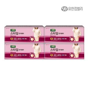 디펜드 스타일 언더웨어 파워 안심흡수력 요실금 팬티형 여성용 성인기저귀 대형,대형,16개입,4개