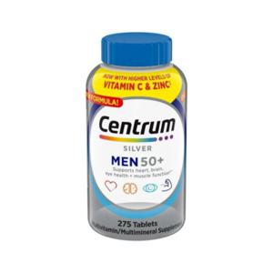 센트룸 실버 50세이상 남성용 멀티비타민 275정