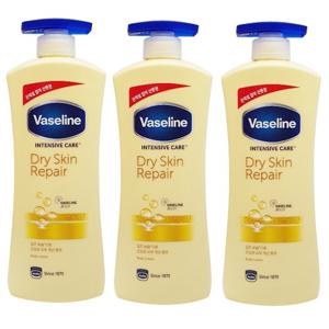 바세린 드라이 스킨 리페어 로션 600ml 3개팩
